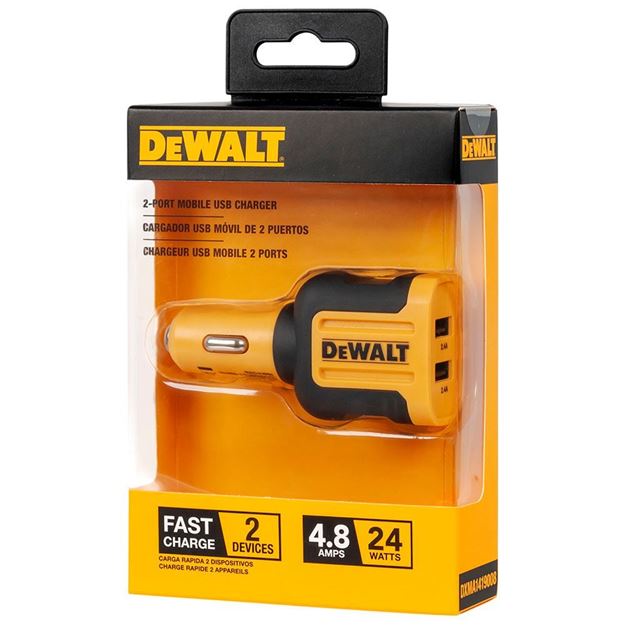 DeWALT - 2-Port Mobile USB Charger