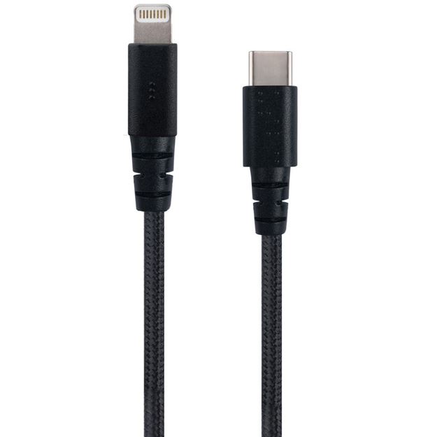Fusebox - Braided Cable for USB-C to Lightning, 6 ft.