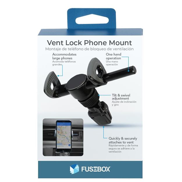 Fusebox - Vent Lock Phone Mount
